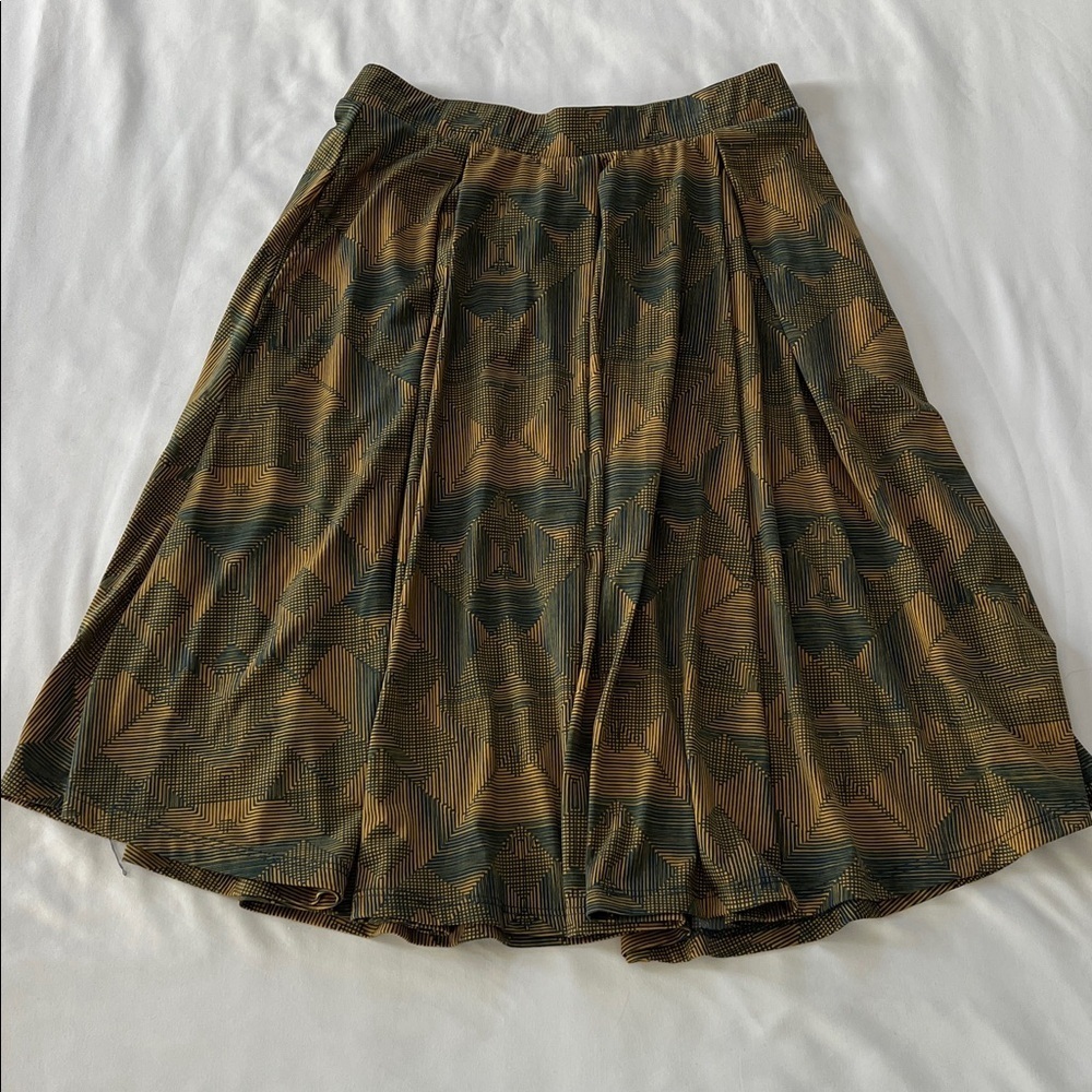 Lularoe Geometric Print Skirt with Pockets